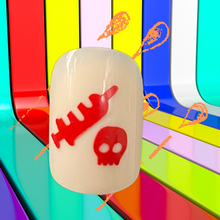 Load image into Gallery viewer, 20 Count Pack Single Design Nail Decals - Sharps Son Mal