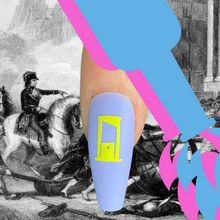 Load image into Gallery viewer, 20 Count Pack Single Design Nail Decals - Revolution!